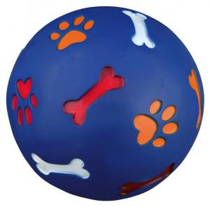 Hunde FUTTERBALL Snack Beschäftigungsball 11 cm