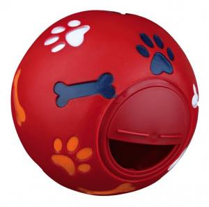 Hunde FUTTERBALL Snack Beschäftigungsball 11 cm
