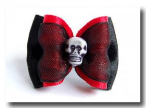 Hund Schleife RED MERRY Rockabilly Collektion