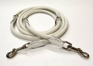 Rundlederleine,Lederleine 2,25 m Lang,Breite 10mm