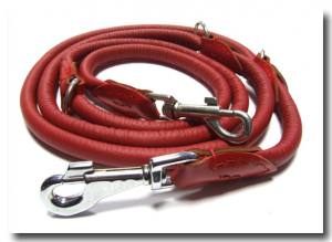 Rundlederleine,Lederleine 2,25 m Lang,Breite 12 mm