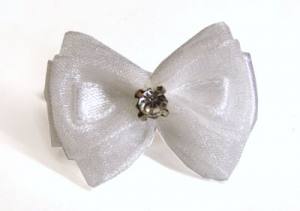 Hunde Schleife  * MINI STRASS * Farben Wahl