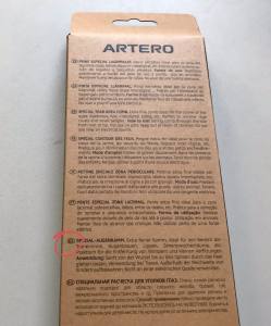 ARTERO Pflegekamm sehr klein mini Zinken für die Schnauze
