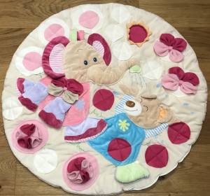 BÄR / ELEFANT Schnüffelteppich Spielteppich für Hunde,Katzen,Welpen