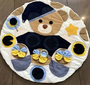 BÄRCHEN  Schnüffelteppich Spielteppich für Hunde,Katzen,Welpen