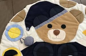 BÄRCHEN  Schnüffelteppich Spielteppich für Hunde,Katzen,Welpen