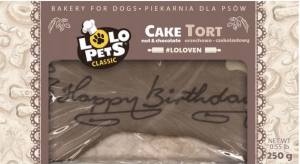 BIG TORTE NUSS SCHOKOLADE HUNDEKUCHEN Geburtstag