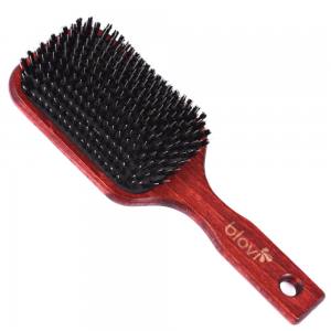 BLOVI Brown Wood Brush 26cm Pflegebürste