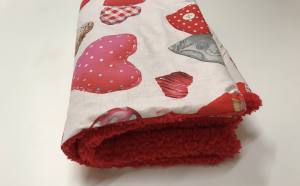 3 teile Bettdecke mit Kissen,Decke Weihnachten BIG HEART