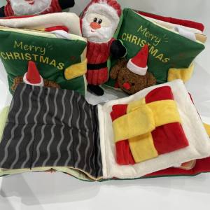Buch Christmas Schnüffelspiel Hunde,Katzen