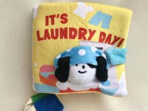Buch  It’s Laundry Day Schnüffelspiel Hunde,Katzen