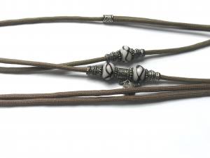 De LUXE MOCCA Showleine,Vorführleine,Ausstellungsleine 5mm
