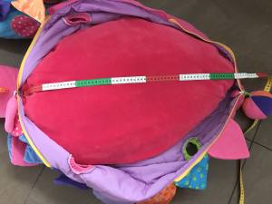 Hundebett Dinosaurier pink Lustiges Hundebett