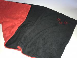 Doppelseitiges Badetuch für Hunde TATZE