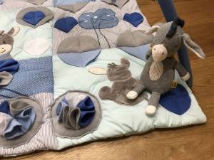 ESEL Schnüffelteppich mit Bögen für Hunde,Katzen,Welpen