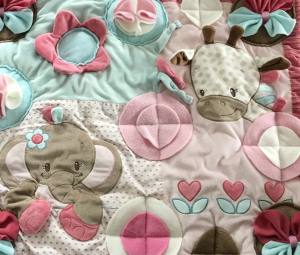 GIRAFFE &ELEFANT Schnüffelteppich mit Bögen für Hunde,Katzen,Welpen