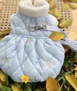 Gesteppte Winterjacke BLUE DREAM mit Leine