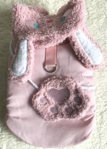 Gesteppte Winterjacke Rosa Hase