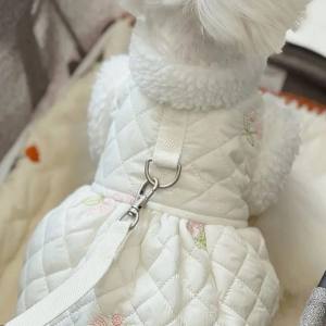 Gesteppte Winterjacke WHITE DREAM mit Leine