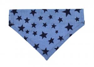 Halstuch/Halsband 2 in 1 STAR BLUE bis Gr.5