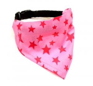 Halstuch/Halsband 2 in 1 STAR PINK bis Gr.5