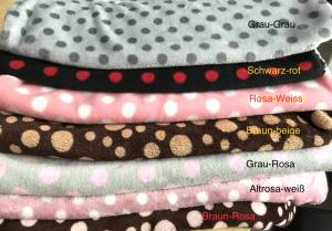 Hunde-Decke Kuscheldecke DOTS