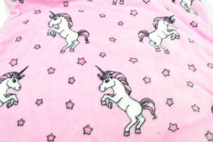 Hunde-Decke Kuscheldecke EINHORN