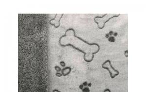 Hunde-Decke Kuscheldecke KNOCHEN