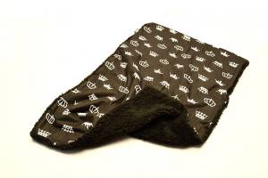 Hunde-Decke Kuscheldecke KRONE