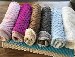 Hunde-Decke Kuscheldecke MINKY