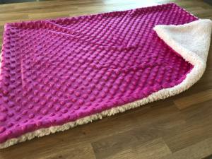 Hunde-Decke Kuscheldecke MINKY