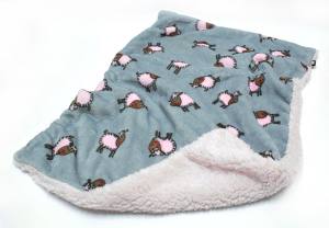 Hunde-Decke Kuscheldecke SCHAF