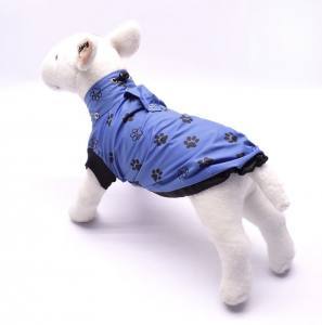 Hunde Regenjacke BLUE PAW mit Reisverschluss