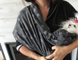 Hunde Tragetuch GREY PAW