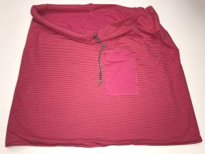 Hunde Tragetuch Streifen Red-Pink