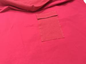 Hunde Tragetuch Streifen Red-Pink