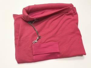 Hunde Tragetuch Streifen Red-Pink