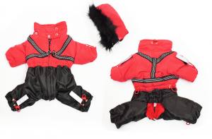VANCOUVER Hunde Winteranzug  mit Geschirr  Girls OnLY für Hunde