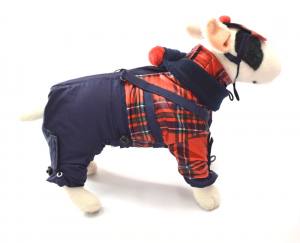 WATSON Hunde Winteranzug Wintermantel Skimantel mit D-Ring für Hunde