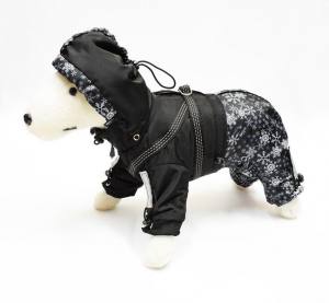POLAR NIGHT Hunde Winteranzug mit Geschirr für Hunde
