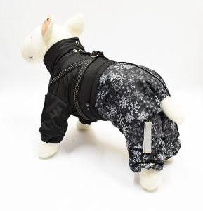 POLAR NIGHT Hunde Winteranzug mit Geschirr für Hunde