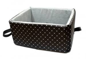 Hundeautositz Autokörbchen SIMPLE DRIVER BLACK PAW