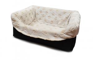 Hundeautositz DOGSZONE TATZE BEIGE RESTPOSTEN