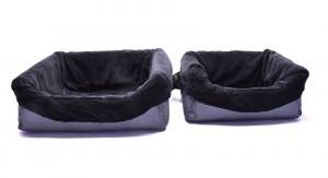 Hundeautositz DOGSZONE GREY Farben Wahl