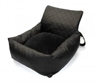 Hundeautositz /Reisebett FIRST CLASS BLACK