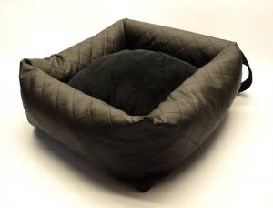 Hundeautositz /Reisebett FIRST CLASS BLACK