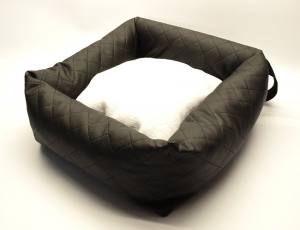 Hundeautositz /Reisebett FIRST CLASS BLACK