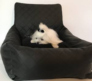 Hundeautositz /Reisebett FIRST CLASS BLACK