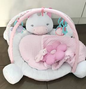 Hundebett EINHORN EINMALIG inkl.Decke,Kissen ,Bögen