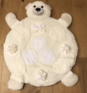 Hundebett TEDDY inkl.Decke,Kissen,Schnüffelteppich,Herz